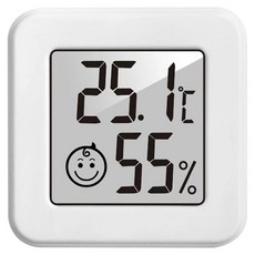 모리의집 디지털 온습도계, 흰색, 1개 생활용품/온도계/측정도구 반품 최저가 4,510원