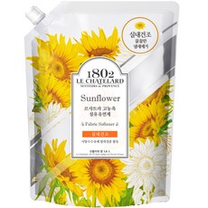 르샤트라1802 실내건조 고농축 섬유유연제 선플라워 리필, 1.6L, 1개 생활용품/섬유유연제 반품 최저가 6,410원