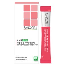 사노셀 유기농 애플사이다 비니거 스틱, 360ml, 1개 헬스/건강식품/건강식품 반품 최저가 14,940원