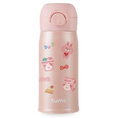 텀스 슈슈 텀블러 + DIY 스티커 4종 세트, 캔디핑크, 280ml, 1세트 주방용품/보온/보냉텀블러 반품 최저가 13,680원