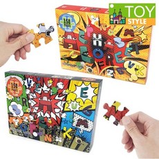 토이스타일 알파벳로어 직소퍼즐150피스 택1, 02_알파벳로어직소퍼즐150-레드, 1개 완구_취미/역할놀이 반품 최저가 7,850원