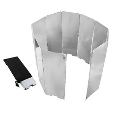 엠케이존 접이식 10단 버너 바람막이, 실버, 1개 스포츠/레저/캠핑전문관 반품 최저가 5,770원