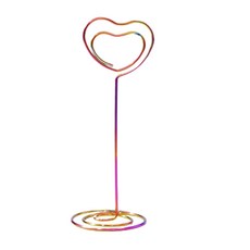 홈 카페 데스크탑 메시지 메모 클립 무지개 하트, 1개, 1개입 문구/오피스/사무용품 전문관 반품 최저가 2,480원