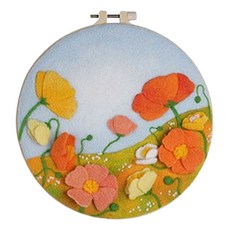 수제 풍경 양모펠트 키트, 꽃밭, 1개 문구/오피스/미술/화방용품 반품 최저가 15,210원