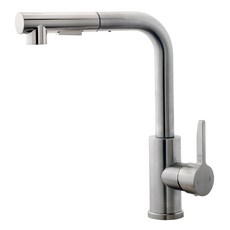 코끼리리빙 원홀 스프레이 스테인레스 주방 수전 HQM-6003, 1개 주방용품/주방잡화 반품 최저가 40,490원