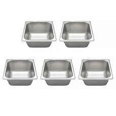 화영 스테인리스 업소용 1/6 바트 본체, 5개 undefined/undefined 반품 최저가 19,460원