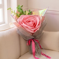 아스파시아 조화 로즈 자이언트 꽃다발 프리미엄 + Thank you 카드엽서 세트, 블루밍 핑크, 1세트 홈인테리어/홈데코/디퓨저 반품 최저가 39,610원