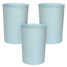 올유리빙 오픈 원형 휴지통 3p, 파스텔 블루 생활용품/수납/정리 반품 최저가 8,070원