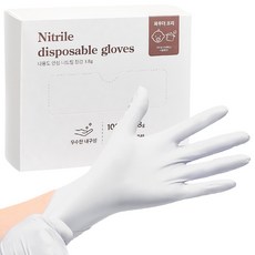 르메이드 다용도 고내구성 안심 니트릴장갑 3.8g x 100p, 1개, 중(M), 화이트 주방용품/일회용품/종이컵 반품 최저가 9,900원