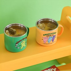 데일리라이크 젤리 베어 스텐 머그컵 300ml x 2종 세트, 혼합색상, 1세트 주방용품/컵/텀블러/와인용품 반품 최저가 12,950원