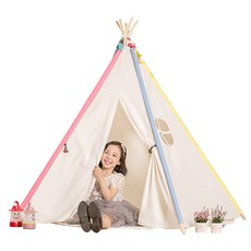 파파스토이 5각 인디언 텐트, 파스텔팡팡, 1개 완구/취미/실내대형완구 반품 최저가 37,130원