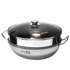 키친아트 일품 2단 찜냄비, 36cm, 1개 주방용품/찜솥/들통 반품 최저가 58,600원