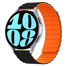 아이몰 갤럭시워치 실리콘 마그네틱 스트랩, 블랙 + 오렌지, 1개 가전디지털/스마트워치/밴드 반품 최저가 9,460원