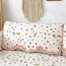 러빙랩 블루밍 면 소파패드 1인용 홈인테리어/소파패드/커버 반품 최저가 9,890원