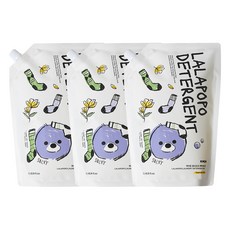 케이맘 랄라포포 유아용 세탁세제 목련향 리필, 3개, 1.3L 생활용품/세탁세제 반품 최저가 17,130원