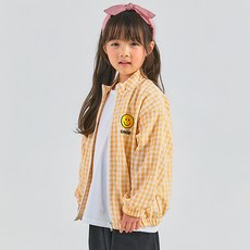 바오밥나무 아동용 체크 스마일 바람막이 출산/유아동/유아동패션 반품 최저가 15,180원