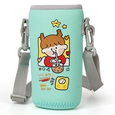 위즐 물통 가방 물병 텀블러 주머니, 그린, 1개 주방용품/밀폐저장/도시락 반품 최저가 5,760원