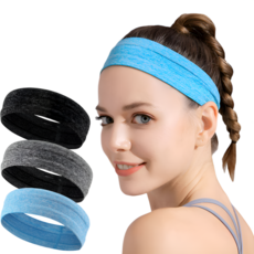 마움스 땀흡수 기능성 스포츠 헤어밴드, 블랙 + 그레이 + 블루, 1세트 스포츠/레저/자전거 반품 최저가 8,880원