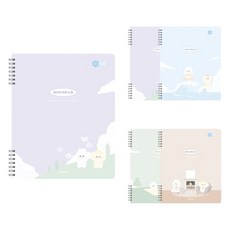 펜피아 3000 필기가 편한 노트 25절, 랜덤 발송, 5개 문구/오피스/학용품/수업준비 반품 최저가 9,100원