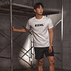 엑스헤일 하이 퍼포머 빅로고 머슬핏 짐웨어 반팔 티셔츠 EXA04 스포츠/레저/남성스포츠의류 반품 최저가 17,200원