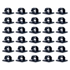 아리코 차량용 케이블 선정리 클립 블랙, 30개 자동차용품/부품/안전/공구 반품 최저가 1,960원