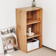 아이리스 3단 책장 수납장 MDB-3K, 베이지 홈인테리어/가구 반품 최저가 20,830원