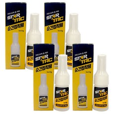 크린스타 다용도 순간 접착제 6ml, 4개 생활용품/공구/철물/DIY 반품 최저가 4,110원