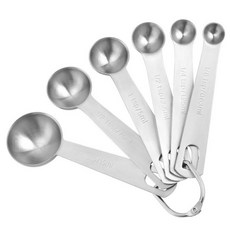 꽁쏘 스테인리스 베이킹 계량스푼 세트, 1세트 주방용품/주방잡화 반품 최저가 9,790원