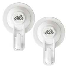 리틀클라우드 강력 접착 욕조걸이 훅 세트, 화이트, 2개 생활용품/옷걸이 반품 최저가 6,080원