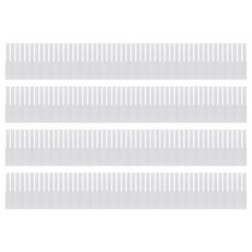 모아시스템즈 서랍장용 칸막이 소형, 화이트, 4개 홈인테리어/수납/정리 반품 최저가 3,330원