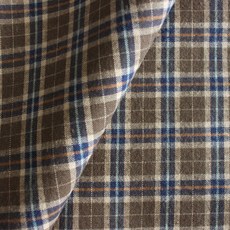 르우홈 워싱 선염 메모리체크 패브릭원단, 브라운, 1개 홈인테리어/원단 반품 최저가 5,280원