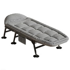 다퍼남 접이식 리클라이너 침대, 체크무늬 홈인테리어/싱글하우스 반품 최저가 36,490원