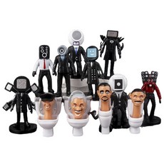 스키비디 토일렛 피규어 12종 세트 B, 1세트 완구/취미/피규어/다이캐스트 반품 최저가 9,260원