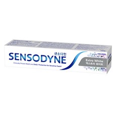 센소다인 엑스트라 화이트 치약, 120g, 1개 생활용품/구강/면도 반품 최저가 4,740원
