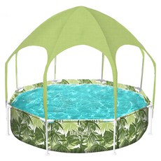 베스트웨이 캐노피 트로피칼 분수 풀장 PL56432G, 그린, 1개 완구/취미/물놀이/계절완구 반품 최저가 93,960원