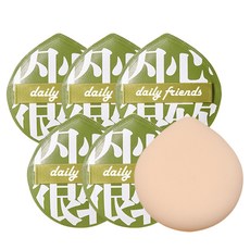 데일리프렌즈 모찌 대형 메이크업 퍼프, 그린, 6개 뷰티/뷰티소품 반품 최저가 9,040원