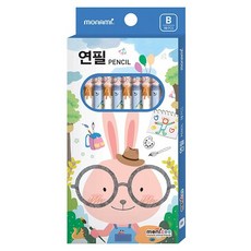 모니주 연필 B 10개, 남 문구/오피스/필기류 반품 최저가 6,590원