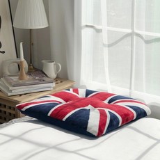 한스갤러리 유니언잭 극세사 사각 방석 홈인테리어/FW 침구샵 반품 최저가 12,300원
