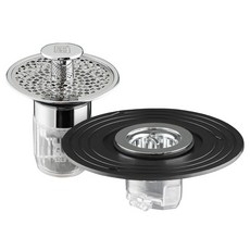 깔끔대장 만능 하수구 트랩 + 세면대 트랩 세트, 실버 홈인테리어/욕실용품 반품 최저가 10,550원