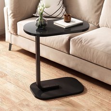 가구느낌 우사이드테이블, 블랙블랙 홈인테리어/책상/테이블 반품 최저가 10,350원