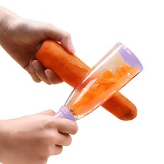 자유부인 껍질먹는 양손잡이 채칼필러, 바이올렛, 1개 주방용품/주방조리도구 반품 최저가 7,060원