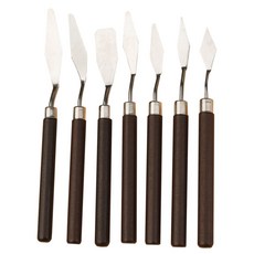 미술 화방 유화나이프 7종세트, 1세트 문구/오피스/미술/화방용품 반품 최저가 7,630원