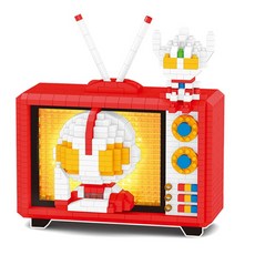 BEACON 나노블럭 텔레비전 우라맨, 혼합색상, 1개 완구/취미/블록놀이 반품 최저가 9,300원