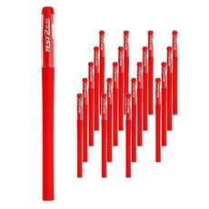 피어니스트 사무용품 젤펜 0.5mm, 02 레드, 20개 문구/오피스/필기류 반품 최저가 4,580원