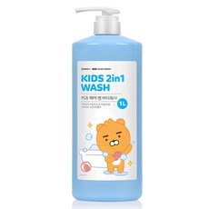 베비언스 리틀카카오프렌즈 키즈 헤어 앤 바디워시 블루, 1L, 1개 출산/유아동/욕실용품/스킨케어 반품 최저가 9,980원