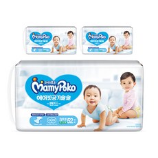 마미포코 에어핏 밴드 남여공용, 3단계, 156매 생활용품/일회용기저귀 반품 최저가 25,780원