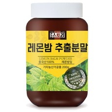 건강스토리 레몬밤 추출분말, 200g, 1개 헬스/건강식품/건강분말/건강환 반품 최저가 7,560원