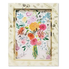 홀마크 입체 감사 카드 822521, 혼합색상, 1개 문구/오피스/카드/엽서/봉투 반품 최저가 7,990원