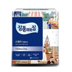 잘풀리는집 천연펄프 미용티슈 2겹, 150매, 3개 생활용품/화장지/물티슈 반품 최저가 3,460원