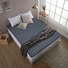 리브맘 세븐존 퀼팅누빔 매트리스, 차콜, 7cm 홈인테리어/FW 침구샵 반품 최저가 52,360원